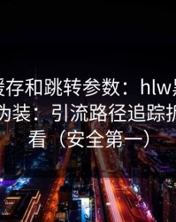 我看了缓存和跳转参数：hlw黑料网站点常见伪装：引流路径追踪拆开给你看（安全第一）